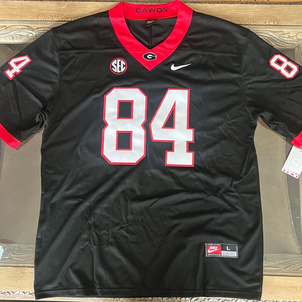 Ladd Mcconkey Jersey NEW Mens Large Black Georgia Bulldogs Chargers Ships USA